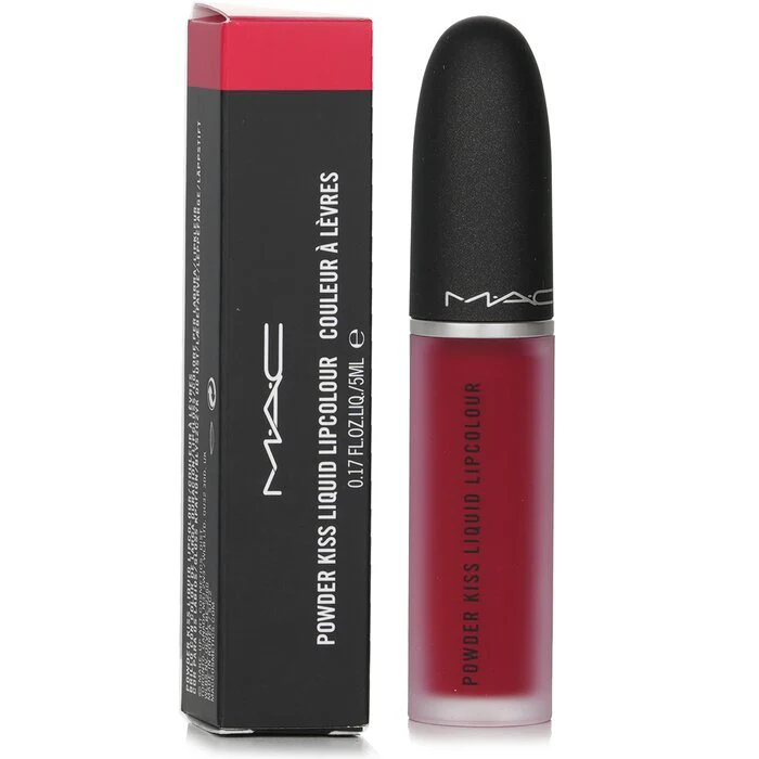 MAC Powder Kiss Liquid Lipcolour - # 987 M-A-Csmash 5ml/0.17oz - Image 2
