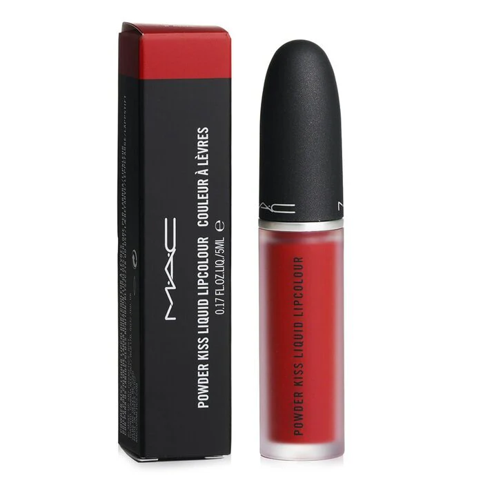 MAC Powder Kiss Liquid Lipcolour - # Rhythm 'N' Roses 5ml/0.17oz - Image 2