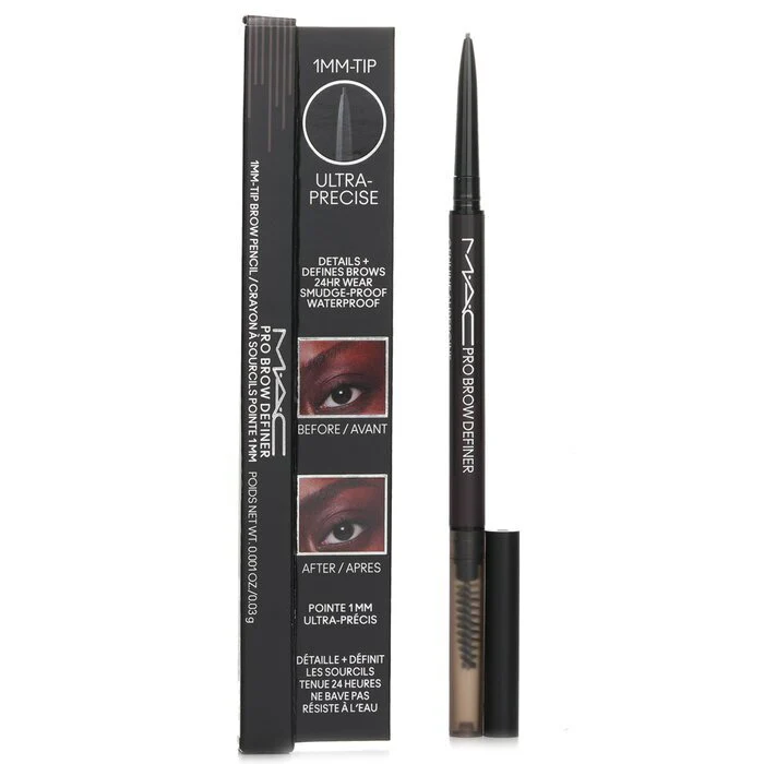 MAC Pro Brow Definer 1MM Tip Brow Pencil -  Genuine Aubergine 0.03g - Image 2