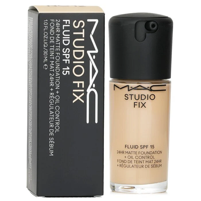 MAC Studio Fix Fluid Foundation SPF 15 - # NC12 30ml/1oz - Image 2