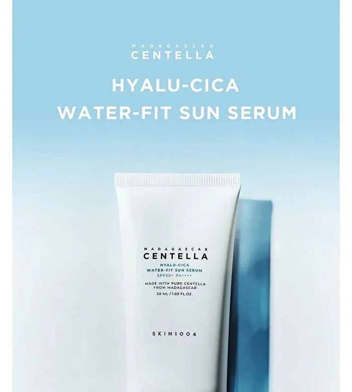 Madagascar Centella Hyalu-Cica Water-Fit Sun Serum Mini - 15ml - Image 2