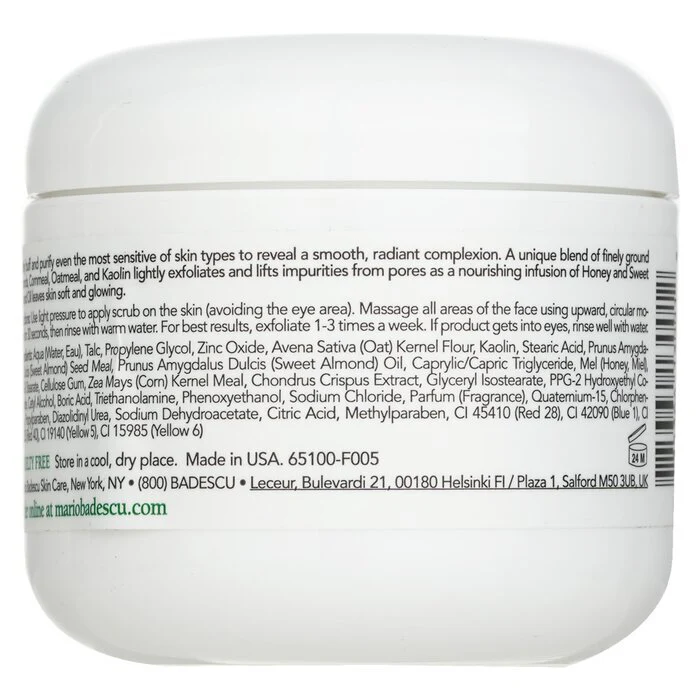 Mario Badescu Almond & Honey Non-Abrasive Face Scrub - For All Skin Types 118ml/4oz - Image 3