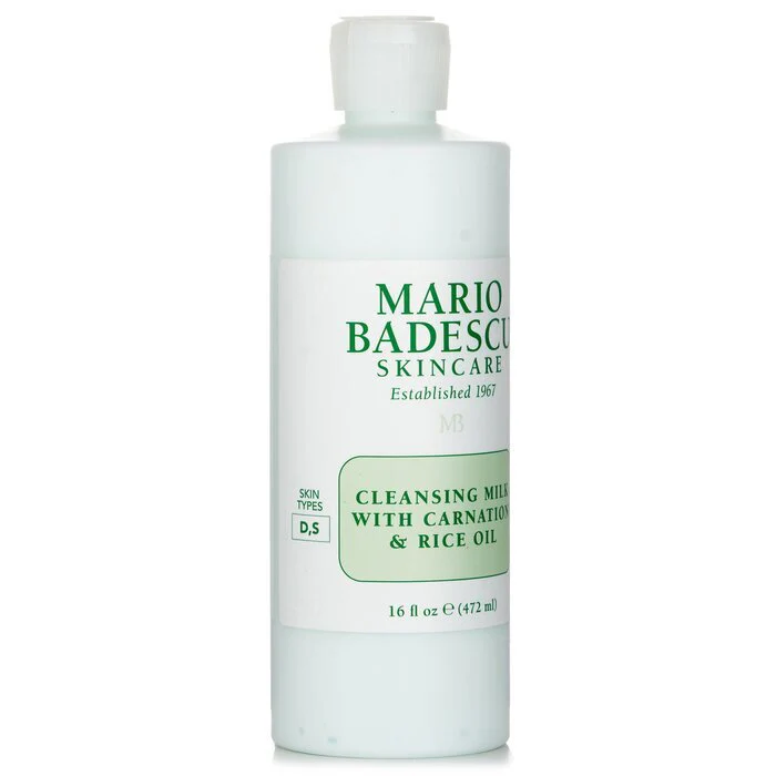 Mario Badescu Cleansing Milk With Carnation & Rice Oil - For Dry/ Sensitive Skin Types 472ml/16oz - Image 2