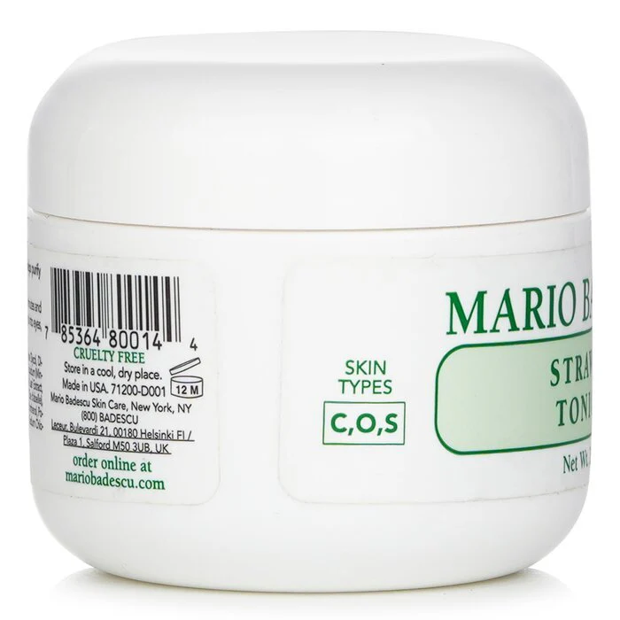 Mario Badescu Strawberry Tonic Mask - For Combination/ Oily/ Sensitive Skin Types 59ml/2oz - Image 2