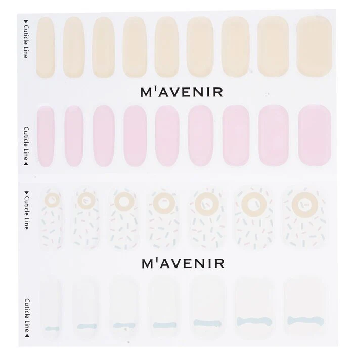 Mavenir Nail Sticker (Assorted Colour) - # Sugar Glaze Nail 32pcs - Image 2