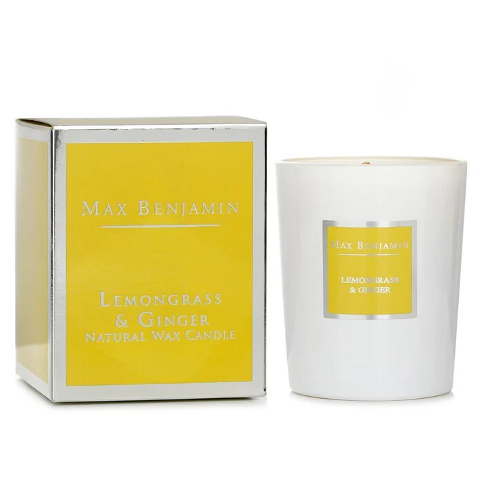 Max Benjamin Candle - Lemongrass & Ginger 190g/6.5oz - Image 2