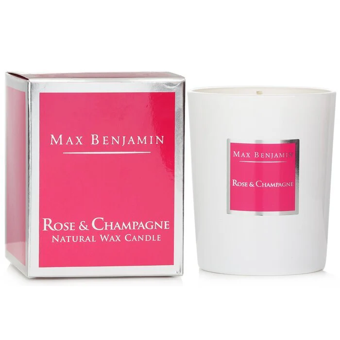 Max Benjamin Candle - Rose & Champagne 190g/6.5oz - Image 2