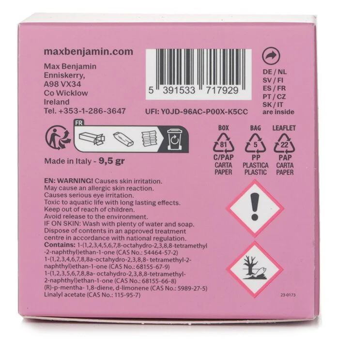 Max Benjamin Car Fragrance - Pink Pepper 1pc - Image 3