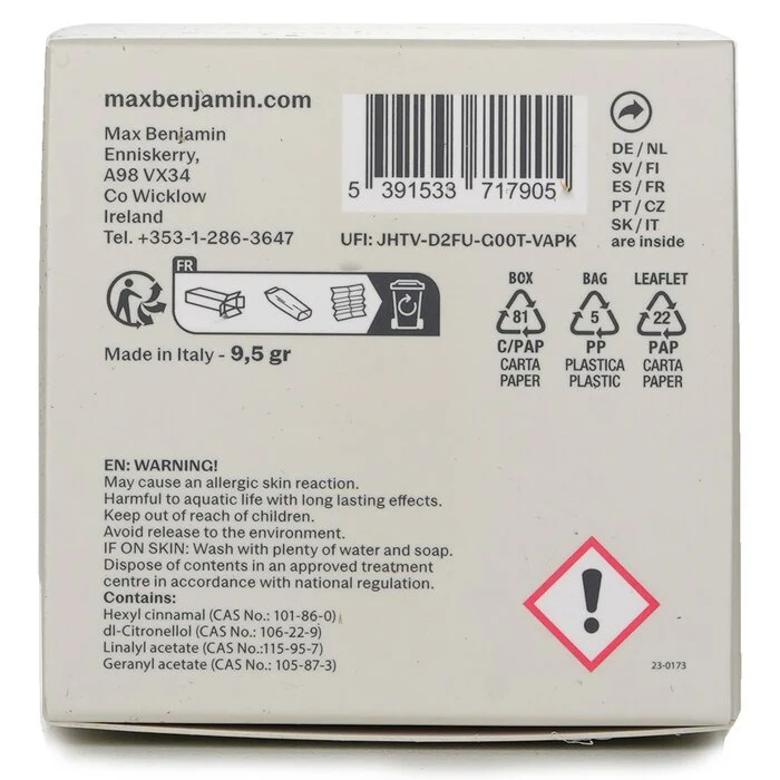 Max Benjamin Car Fragrance - White Pomegranate 1pc - Image 3