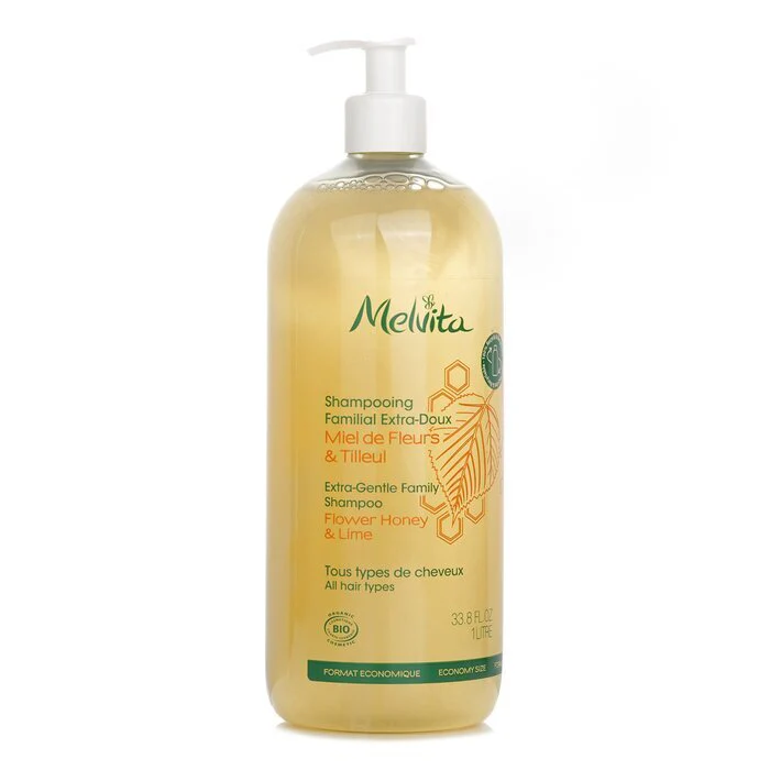 Melvita Extra-Gentle Family Shampoo (All Hair Types) 1000ml/33.8oz - Image 2
