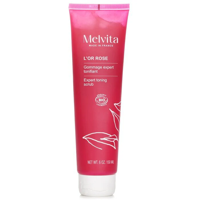 Melvita L'Or Rose Expert Toning Scrub 150ml - Image 2