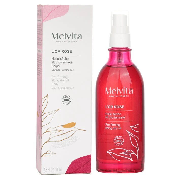 Melvita L'Or Rose Pro Firming Lifting Dry Oil Body 100ml - Image 2