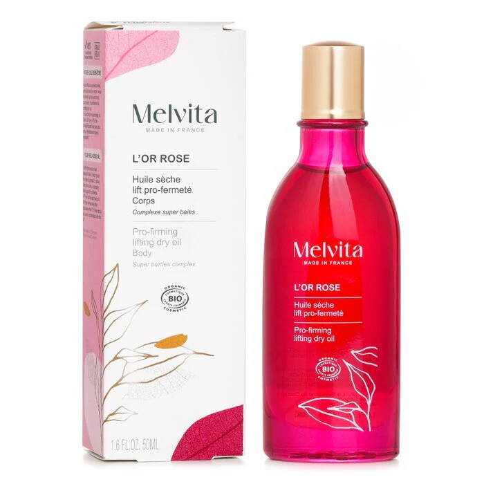 Melvita L'Or Rose Pro Firming Lifting Dry Oil (Body) 50ml - Image 2