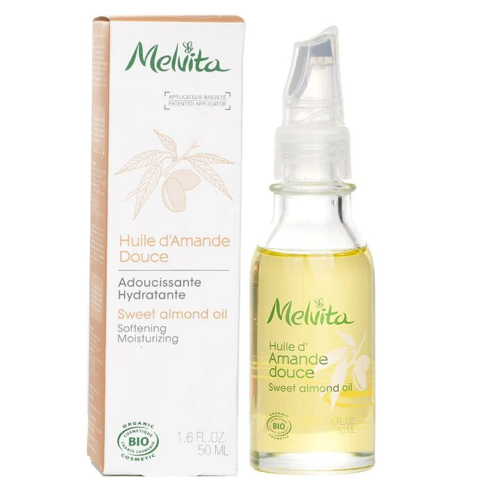 Melvita Sweet Almond Oil 50ml - Image 2