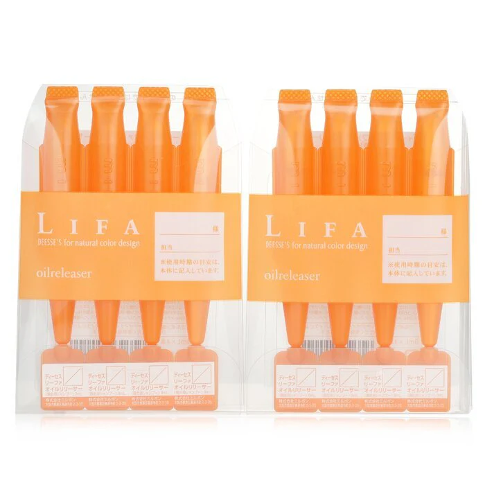 Milbon Lifa Deesse's Oil Releaser (Orange) 8x9ml - Image 3