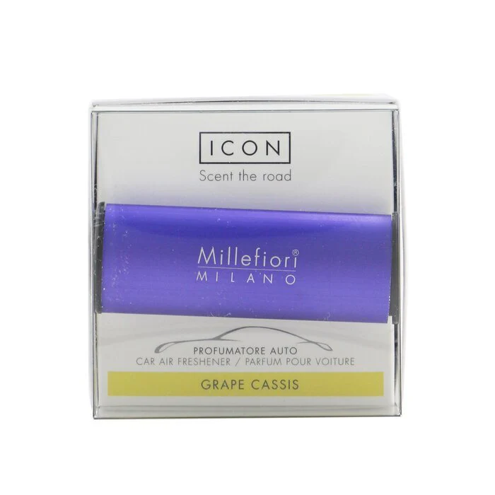 Millefiori Icon Classic Car Air Freshener - Grape Cassis 1pc - Image 2