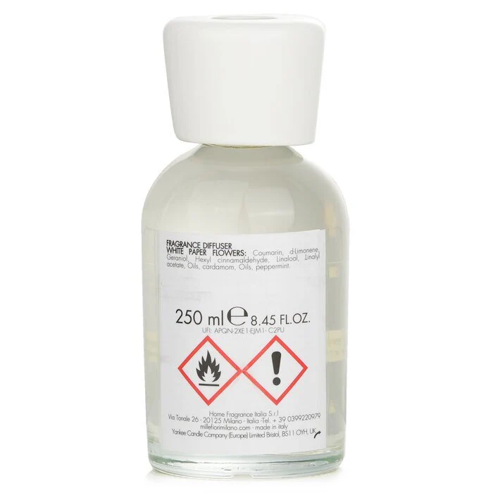 Millefiori Natural Fragrance Diffuser - White Paper Flowers 250ml - Image 3