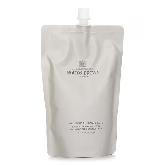 Molton Brown Delicious Rhubarb & Rose Bath & Shower Gel Refill 400ml - Image 2