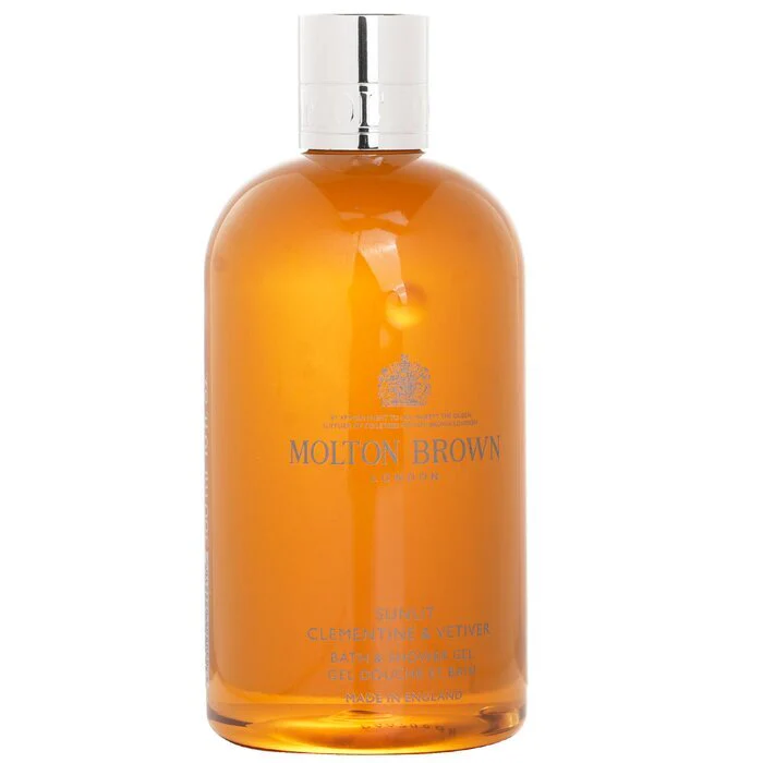 Molton Brown Sunlit Clementine & Vetiver Bath & Shower Gel 300ml - Image 2