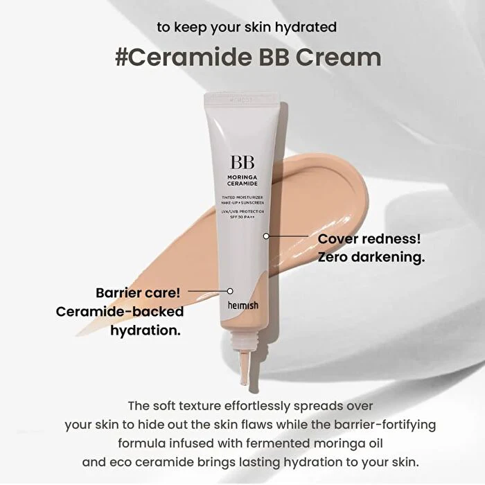 Moringa Ceramide BB Cream - 8 Colors - 2023 Version - 25 Medium - Image 3
