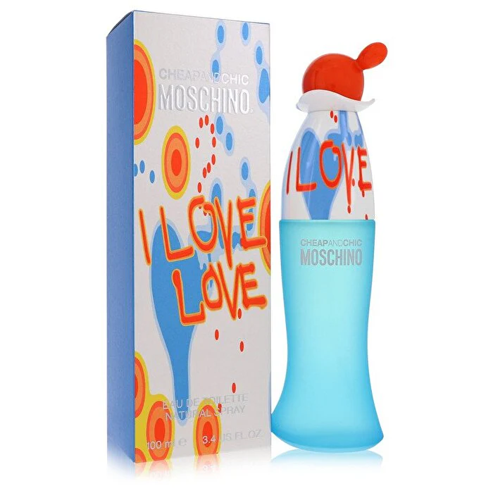 Moschino I Love Love Eau De Toilette Spray 100ml/3.4oz