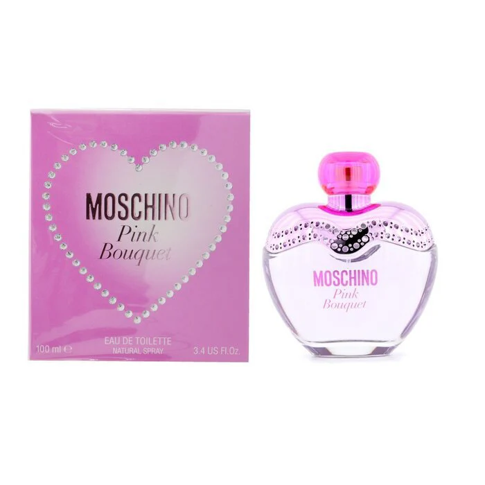 Moschino Pink Bouquet Eau De Toilette Spray 100ml - Image 2