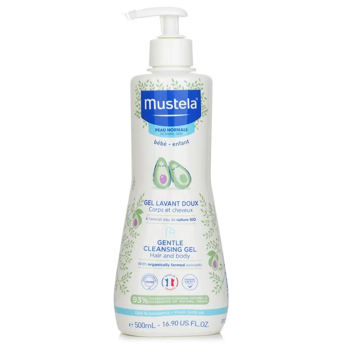 Mustela Gentle Cleansing Gel - Hair & Body 500ml/16.9oz