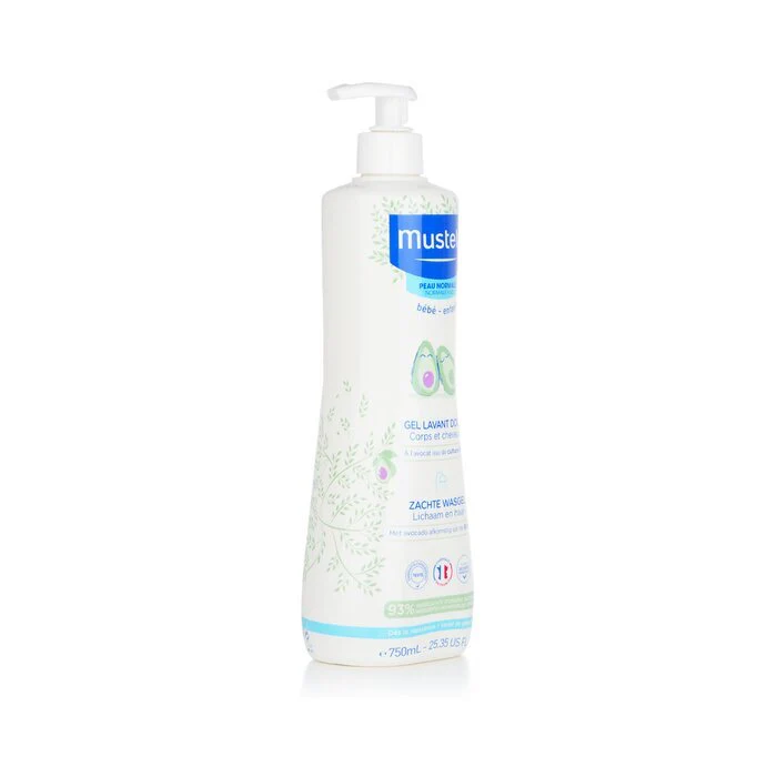 Mustela Gentle Cleansing Gel - Hair & Body 750ml - Image 2