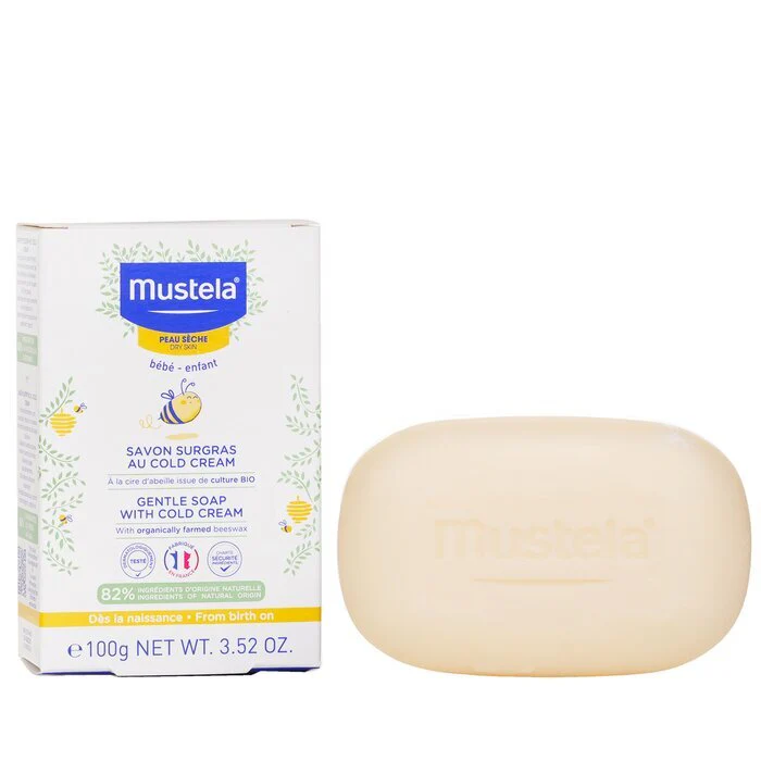 Mustela Gentle Soap With Cold Cream 100g - Image 2
