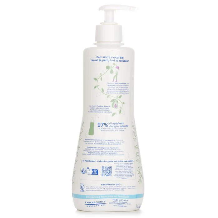Mustela Hydra-Bebe Body Lotion With Organic Avocado - Normal Skin 500ml - Image 3