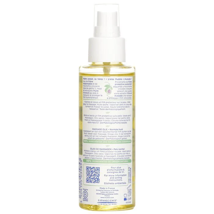 Mustela Massage Oil - For Normal Skin 100ml - Image 3