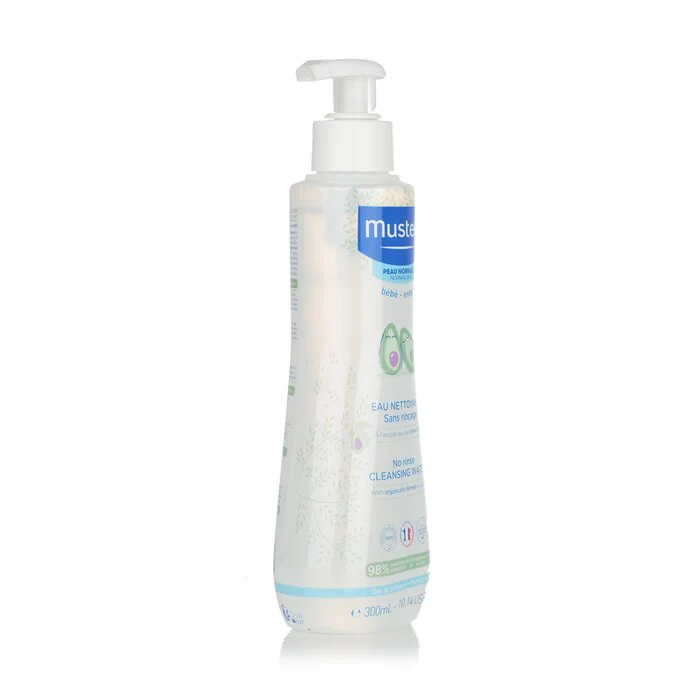Mustela No Rinse Cleansing Water (Face & Diaper Area) - For Normal Skin 300ml - Image 2