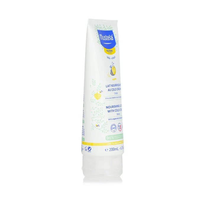Mustela Nourishing Body Lotion With Cold Cream - For Dry Skin 200ml - Image 2