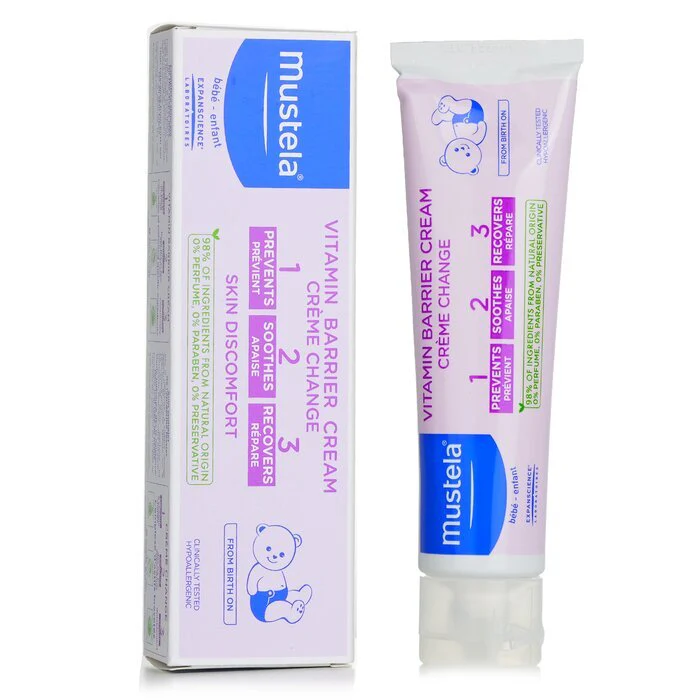 Mustela Vitamin Barrier Cream 100ml/3.88oz - Image 2