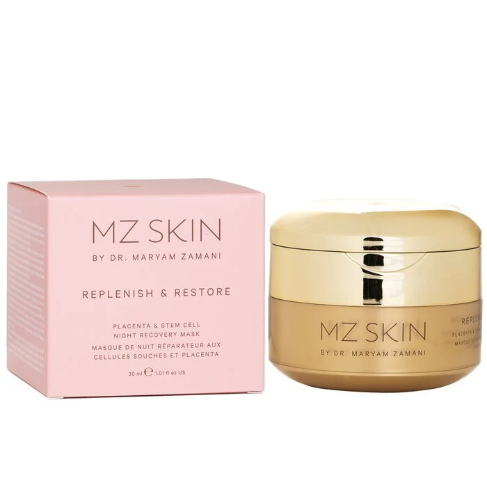 MZ Skin Replenish & Restore Placenta & Stem Cell Night Recovery Mask 30ml/1.01oz - Image 2