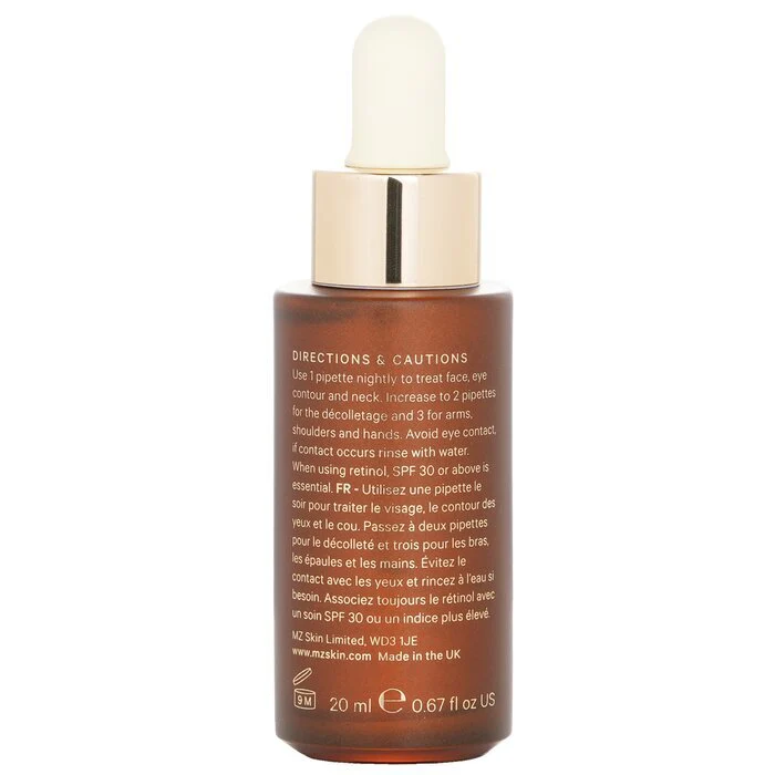 MZ Skin Retinol Skin Booster 2% Encapsulated Vitamin A Resurfacing Treatment 20ml/0.67oz - Image 3