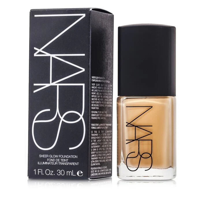 NARS Sheer Glow Foundation - Punjab (Medium 1) 30ml/1oz - Image 2