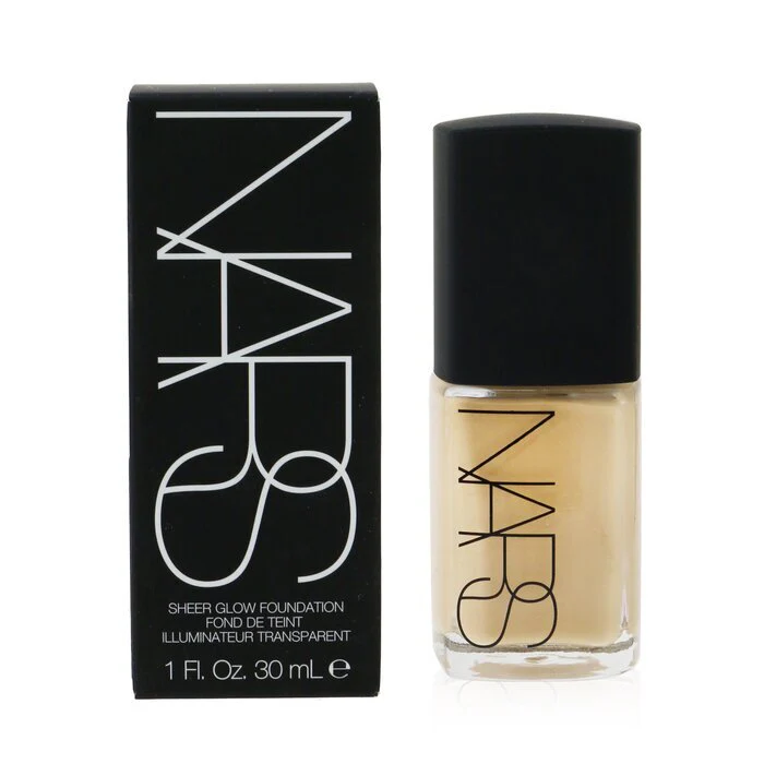 NARS Sheer Glow Foundation - Sahel (Medium 2.5) 30ml/1oz - Image 2