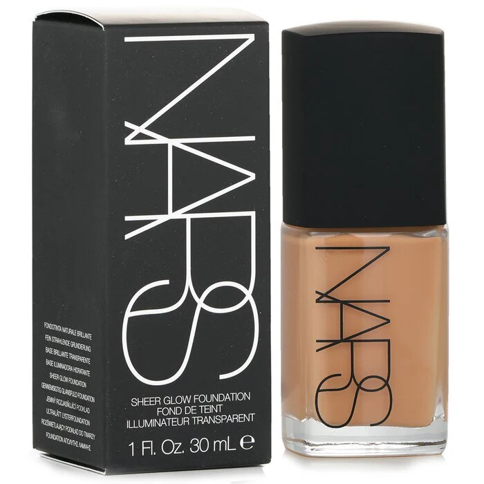 NARS Sheer Glow Foundation - Valencia (Medium 5) 30ml/1oz - Image 2