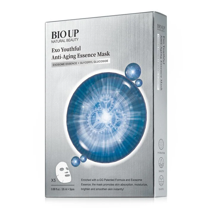 Natural Beauty Bio Up Exo Youthful Anti-Aging Essence Mask 26ml x 5pcs - Image 2