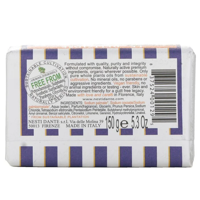 Nesti Dante Le Deliziose Natural Soap - Peach 150g/5.3oz - Image 3