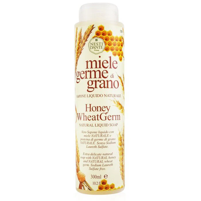 Nesti Dante Natural Liquid Soap - Honey WheatGerm (Shower Gel) 300ml/10.2oz