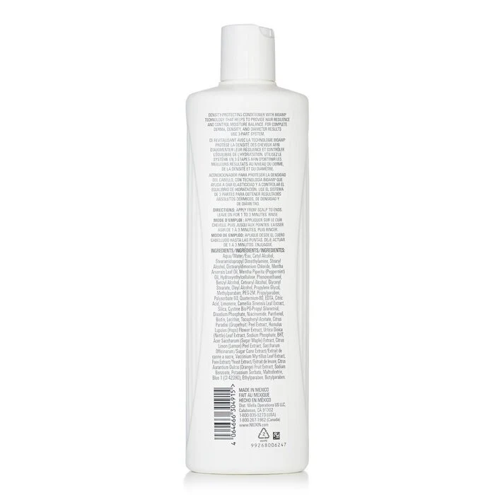 Nioxin Density System 1 Scalp Therapy Conditioner (Natural Hair, Light Thinning) 500ml/16.9oz - Image 3
