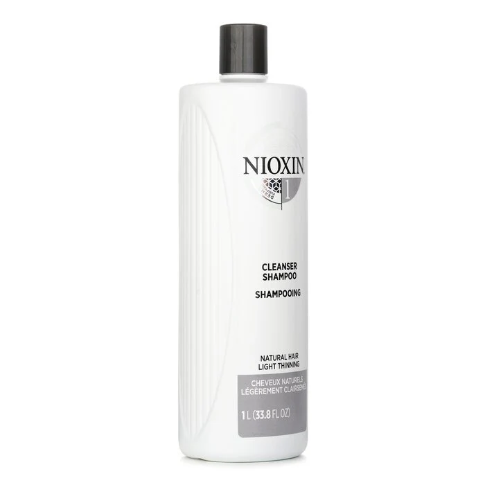 Nioxin Derma Purifying System 1 Cleanser Shampoo (Natural Hair, Light Thinning) 1000ml - Image 2