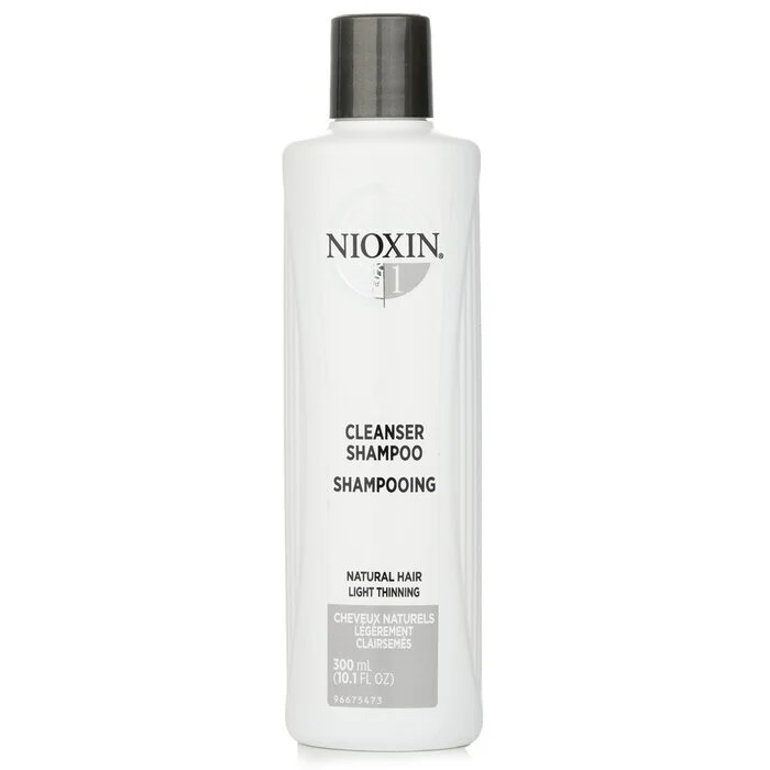 Nioxin Derma Purifying System 1 Cleanser Shampoo (Natural Hair, Light Thinning) 300ml