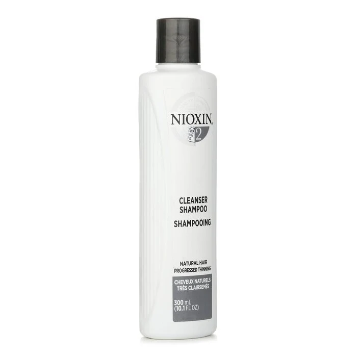 Nioxin Derma Purifying System 2 Cleanser Shampoo (Natural Hair, Progressed Thinning) 300ml - Image 2