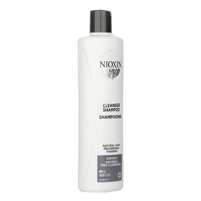 Nioxin Derma Purifying System 2 Cleanser Shampoo (Natural Hair, Progressed Thinning) 500ml - Image 2