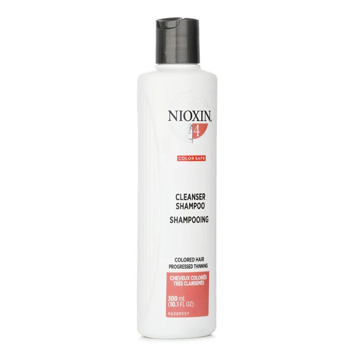 Nioxin Derma Purifying System 4 Cleanser Shampoo (Colored Hair, Progressed Thinning, Color Safe) 300ml - Image 2