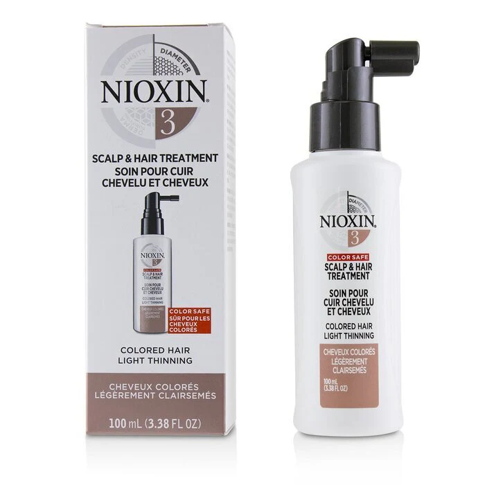 Nioxin Diameter System 3 Scalp & Hair Treatment (Colored Hair, Light Thinning, Color Safe) 100ml - Image 2