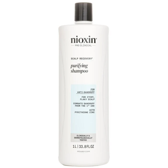 Nioxin Scalp Recovery Pyrithione Zinc Medicating Cleanser (For Itchy Flaky Scalp) (Random Packaging) 1000ml